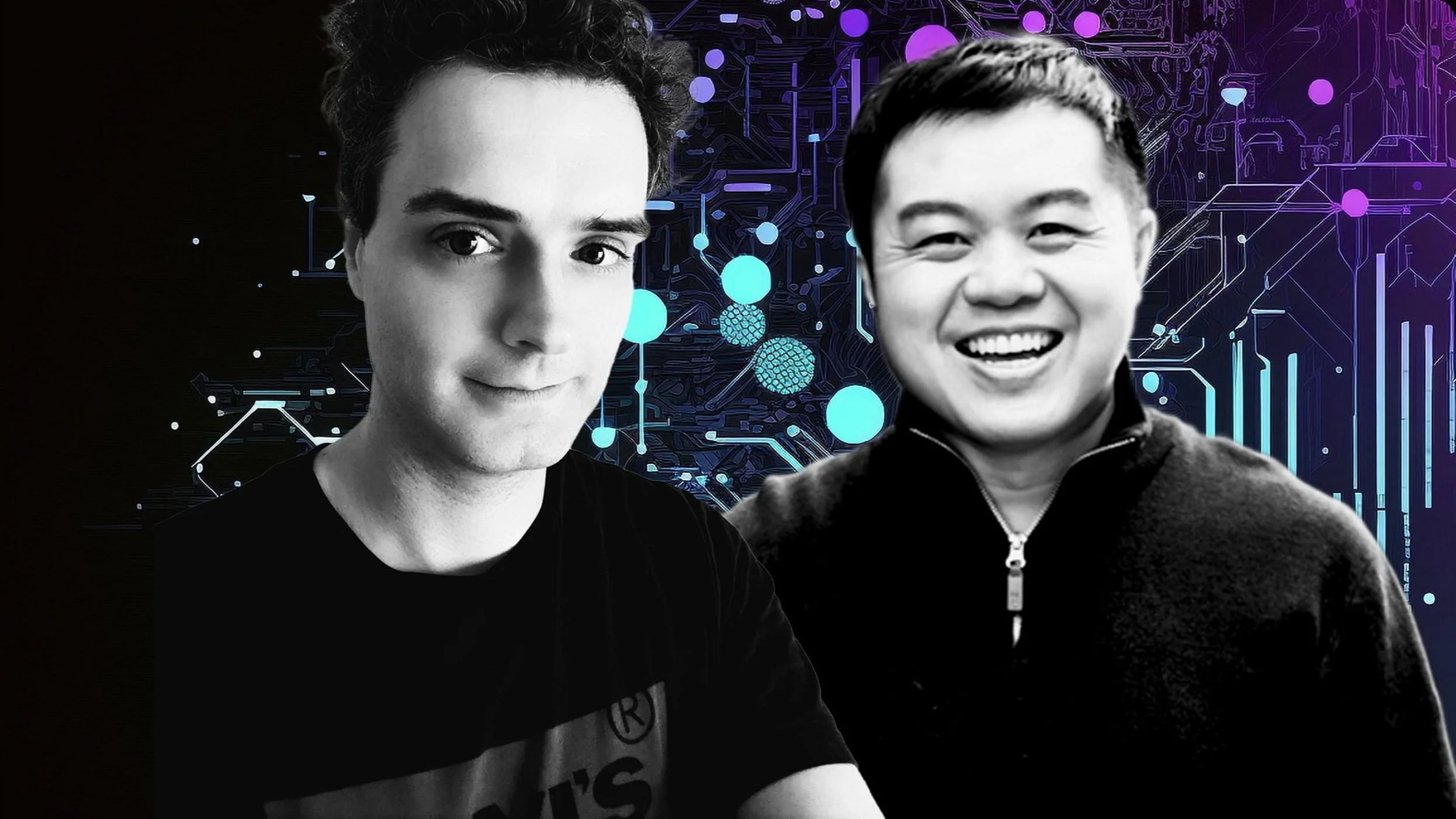 Hai nhà sáng lập Sakana AI: Llion Jones (trái) và David Ha (phải) nha-sang-lap-sakana-ai